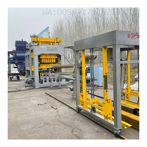 हाइड्रोलिक कंक्रीट ब्लॉक ईंट बनाने की मशीन थोक छूट के साथ Qt6-15 कस्टम समाधान को संचालित करना आसान - Product Image 4