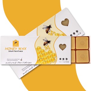 Cera Depilatoria Industriale Professionale di Alta Qualità per <span class=keywords><strong>Viso</strong></span>, Gambe e Corpo, Pelle Sensibile, Blocco di Cera Dura Naturale alla Cera d'Api 500g OEM - Product Image 2