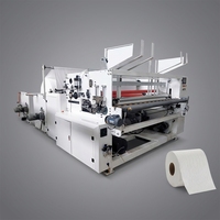 Machine à rembobiner les rouleaux de papier toilette, directement de l'usine