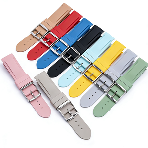 Grand stock de bracelets de montre universels en silicone 20MM compatibles Omega, remplaçables, sportifs et durables pour Moonswatch - Product Image 2