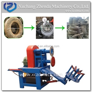 Nouvelle machine de recyclage de pneus de voiture à double face avec découpe des flancs, capacité de 60 pièces/heure, écologique - Product Image 2