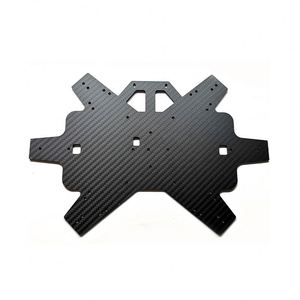 Plaque en fibre de carbone de 5 mm découpée sur mesure par CNC SHENYU - Service d'usinage CNC de haute précision pour RC/Drones/Vélos/Voitures/Équipements sportifs - Product Image 2