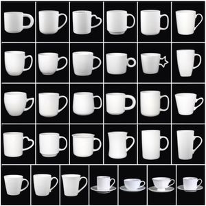 Tazas de Café de Cerámica Clásicas con Asa, Varios Diseños Personalizados al por Mayor, Económicas para Promoción - Product Image 6