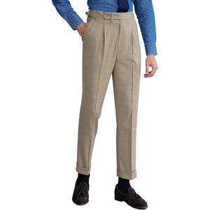 <span class=keywords><strong>Pantaloni</strong></span> Chino Premium Personalizzati da Uomo, Leggeri, a Vita Alta, Eleganti per Business e Casual, <span class=keywords><strong>Pantaloni</strong></span> da Uomo per il Weekend - Product Image 2