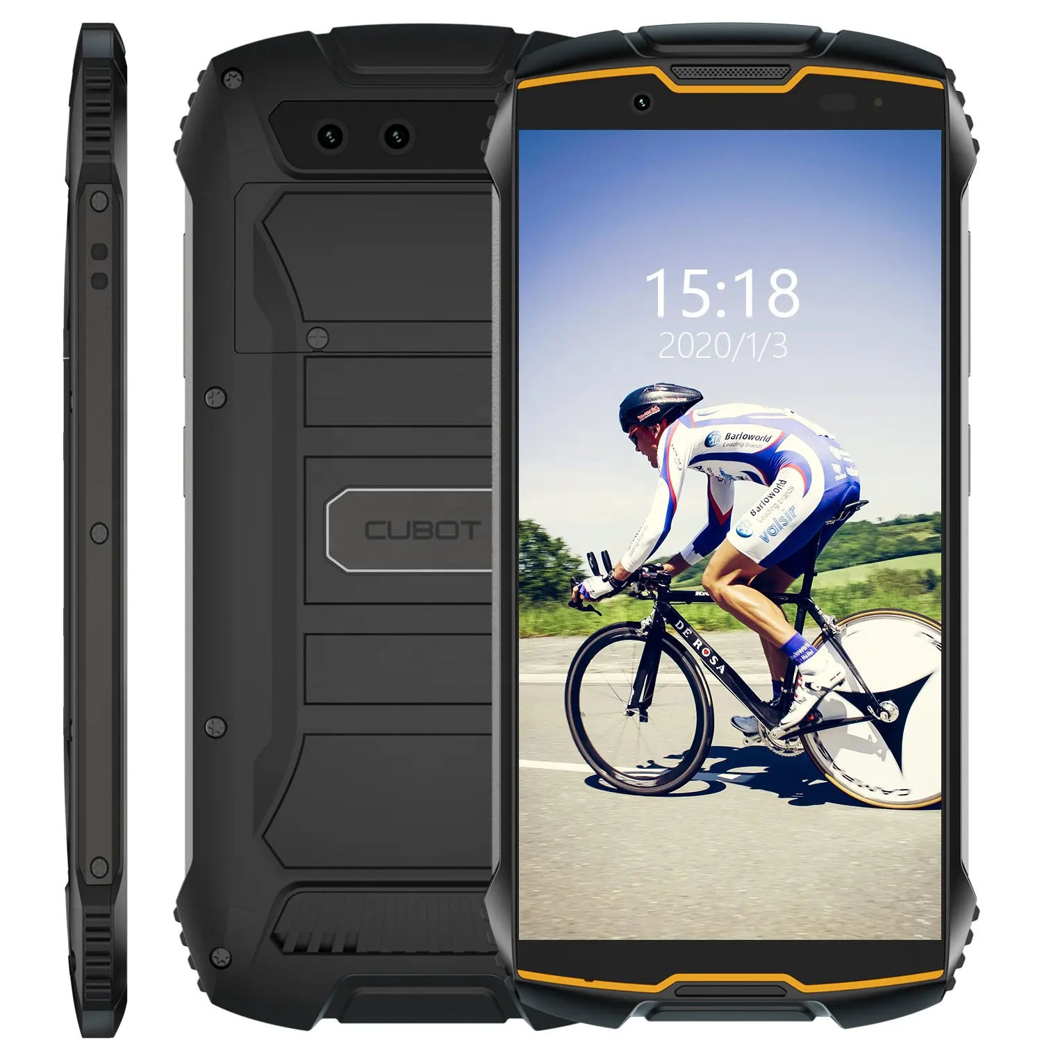 Cubot KingKong MINI 2 4"QHD+ 18:9 Rugged Phone Waterproof 3GB+32GB Android 10 Outdoor Smartphone Compact 4G Dual-SIM MobilePhone