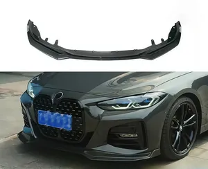 Para BMW Serie 4 G22 G23 2 Puertas 2020-2023 M Sport, Labio de Parachoques Delantero, Spoiler Inferior, Protector de Carrocería, Kit de Carrocería, Pala Delantera - Product Image 6