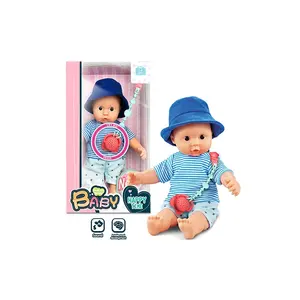 Jouets amusants pour filles, poupée en coton et émail, haute qualité, 12 pouces, pièces