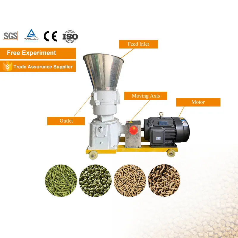 Mini pollo manuale automatico galleggiante alimentazione per pesci macchina per Pellet macchina per la produzione di mangimi per bovini linea di Pellet per mangimi per animali