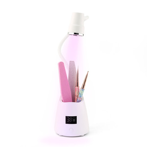 Lampe à LED UV réglable en hauteur pour le séchage du vernis gel, avec fonction de rangement, pour utilisation en salon de manucure - Product Image 3