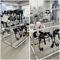 Exosquelette robotique portable d'extérieur alimenté par l'IA, assistance 1000W, contrôle via application intelligente, autonomie de 19,8 km pour la randonnée et la marche