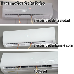 Mini Split Solar ACDC R32 de 18000 BTU con Alimentación para Uso Doméstico y Hotelero, 24000 BTU - Product Image 2
