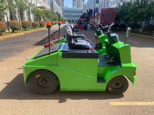 3000kg 4000kg 8000kg 전기 견인 트럭 좌석형 배터리 공항 수하물 견인 트랙터 - Product Image 3