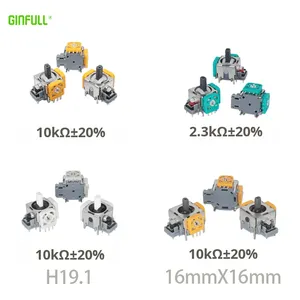 Manette de <span class=keywords><strong>jeu</strong></span> XBX Ginfull P4/P5/Switch avec accessoire tête de champignon, joystick de <span class=keywords><strong>jeu</strong></span> haute précision - Product Image 3