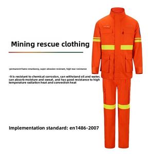 Vêtements de sauvetage minier, combinaison de protection, fabrication directe, personnalisable, combinaison de pompier NOMEX IIIA - Product Image 2