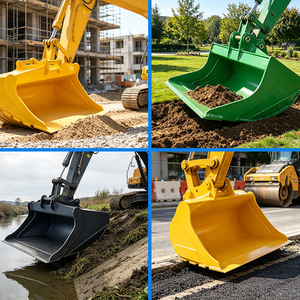 Godet d'excavatrice Rb pour nivellement du terrain, épandage et finition du sol, pour excavatrices de 1 à 80 tonnes, prix bas - Product Image 4