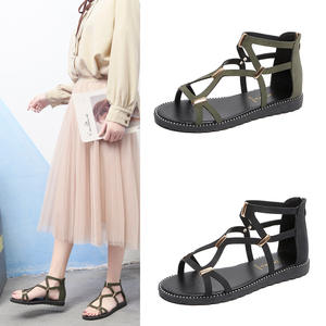 Sandalias planas de suela blanda para mujer, cómodas y ligeras sandalias de suela blanda, zapatos sin cordones para mujer, zapatos para mujer - Product Image 4