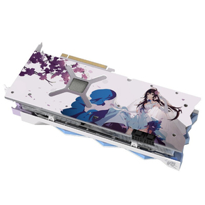 Carte graphique de jeu <span class=keywords><strong>Yeston</strong></span> pour RX 6800 XT DE 16 Go GDDR6 PCI Express 3.0 X16 avec refroidissement par ventilateur pour ordinateur de bureau - Product Image 2