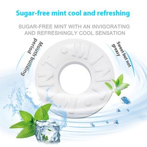 Love Mint Comprimés de <span class=keywords><strong>chewing</strong></span>-<span class=keywords><strong>gum</strong></span> sans sucre 0 Saccharose 0 Graisse Arrêter de fumer Artefact avec Cercle Saveur de fruits Snack Emballé dans un sac - Product Image 2