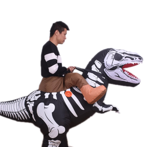 Déguisement Premium Jurassic <span class=keywords><strong>T</strong></span> <span class=keywords><strong>Rex</strong></span> Dinosaur Ride Costume gonflable pour adultes Costume de <span class=keywords><strong>dinosaure</strong></span> gonflable d'Halloween - Product Image 4