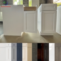 Armoire de cuisine en laque blanche de luxe, prête à assembler, armoire de cuisine multifonctionnelle de haute qualité