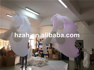 Anhang blanco personalizado caballo inflable traje decoraciones - Product Image 4