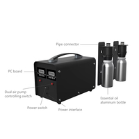 Diffuseur de parfum Bluetooth à double pompe à air commercial personnalisé de grande surface double bouteille d'huile essentielle diffuseur d'arôme de parfum HVAC