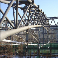Bâtiment préfabriqué commercial industriel de structure en acier avec la construction de toit en métal pour de nouveaux projets commerciaux