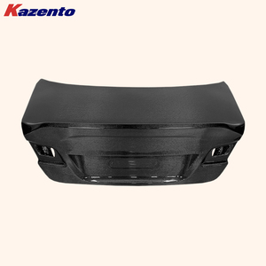 Para <span class=keywords><strong>BMW</strong></span> E92 3 Series y <span class=keywords><strong>M3</strong></span> 08-12 Ducktail Style Carbon Tapa de maletero trasero - Product Image 2