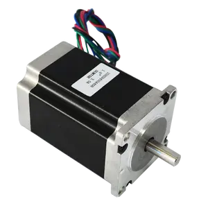 84mm length2.2N.M torque 2 Phase 4 axis Nema 23 Hybrid Stepper Motor