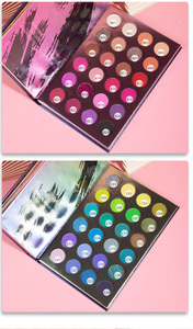<span class=keywords><strong>Livre</strong></span> <span class=keywords><strong>magique</strong></span> multicolore transfrontalier 72 pages couleur tournant perle mate flash couleur terre palette de fards à paupières - Product Image 5