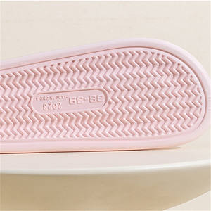 Zapatillas de mujer para hombre, zapatillas suaves básicas para dormitorio interior, zapatos antideslizantes para el hogar - Product Image 4