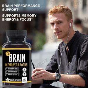 อาหารเสริมแคปซูลสมองวีแกนระดับพรีเมียม Amaz OME ผสมฟอสฟาติดิลเซอรีนและใบแปะก๊วยธรรมชาติ - Product Image 1
