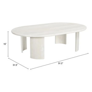Mesa de centro individual de madera maciza Howey de alta calidad, minimalismo nítido en negrita, muebles para sala de estar, madera de mango maciza hecha a mano, venta al por mayor - Product Image 4