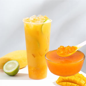 Concentré de jus de mangue en gros pour la production de sirop de fruits frais pour bubble tea, certifié HACCP, conditionnement en bouteille - Product Image 3