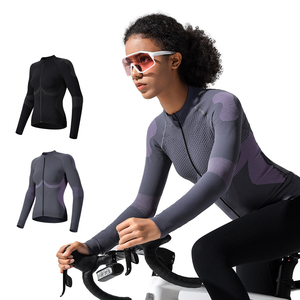 Logo personnalisé Vêtements de sport pour femmes de course de vélo de route Pro Team Bicyclettes Maillots de cyclisme - Product Image 1