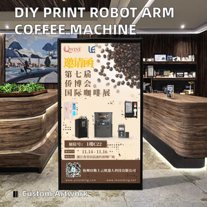 <span class=keywords><strong>Cafetera</strong></span> Barista con <span class=keywords><strong>Brazo</strong></span> Robótico, Totalmente Automática, con Leche Fresca, Máquina <span class=keywords><strong>de</strong></span> Café y Hielo, Impresora <span class=keywords><strong>de</strong></span> Arte Latte - Product Image 6