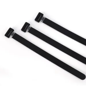 Cable Tie Zip Ties Cheap Price Playground Double Flat Head Nylon Black Free 6mm Service Offered SHEN ZHEN Self-locking TB-10X150