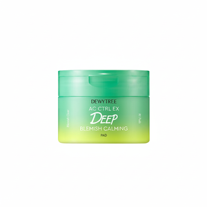 Deweytree AC Control EX Deep Trace Almohadilla calmante para imperfecciones 80 hojas Parches de espinillas de alta calidad - Product Image 2