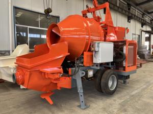 MINLE中国工場30m 3/hディーゼルコンクリートミキサーポンプアフリカ東南アジア中東ビルハウス財団に適しています - Product Image 3