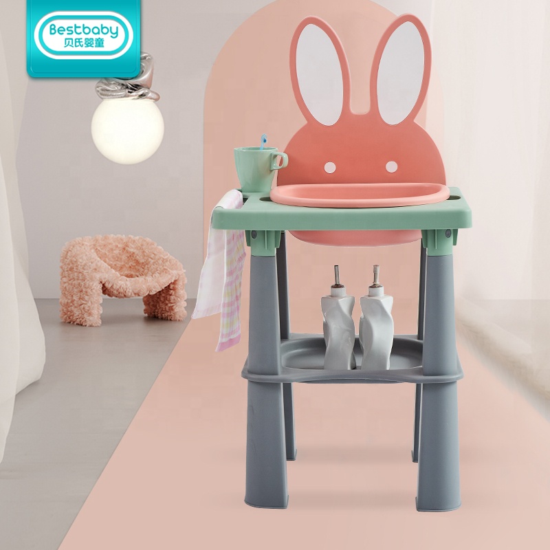 Новинка 2021, детский стол для чистки зубов, пластиковый детский умывальник, умывальник, набор игрушек для детей