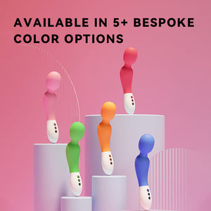 Vibrador de Varita Sensible a la Presión para Mujeres, Varita de Masaje AV de Silicona Premium, Juguete Sexual Recargable por USB, Fabricante OEM ODM - Product Image 2