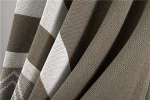 Ensemble 3 pièces tricoté pour <span class=keywords><strong>femme</strong></span>, style rétro, col montant, haut à manches longues, <span class=keywords><strong>pantalon</strong></span> large, grande taille, fabrication OEM&ODM sur mesure - Product Image 5