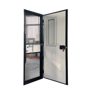 Kits de conversion de camping-car, porte de caravane à angle droit 760x1920mm, porte d'entrée de caravane <span class=keywords><strong>en</strong></span> aluminium avec pare-soleil - Product Image 1