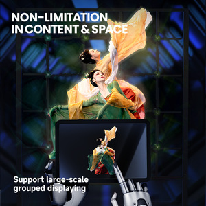 COEUS Kommerzieller 45CM 512LED 3D-Hologramm-Projektor-Lüfter Werbeausrüstung mit Holografischen Audiofunktionen - Product Image 5