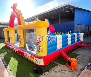 Service de personnalisation de la couleur du logo, matériau PVC haute résistance, utilisation facile, aire de jeux <span class=keywords><strong>gonflable</strong></span>, <span class=keywords><strong>château</strong></span> <span class=keywords><strong>gonflable</strong></span> pour événements commerciaux - Product Image 3