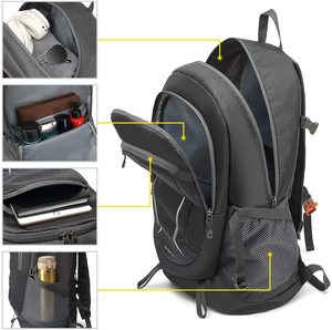 Mochilas plegables de viaje personalizadas al por mayor, mochila impermeable para acampar, mochilas para senderismo - Product Image 5