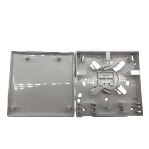 Ftth इनडोर 2 कोर 86 प्रकार फेस प्लेट सफेद रोसेट बॉक्स sc सिम्प्लेक्स या lc डुप्लेक्स 0.2db फाइबर पैनल प्लेट बॉक्स - Product Image 5