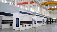 Presse plieuse hydraulique CNC pour tôles d'acier, machine de pliage électro-hydraulique pour la fabrication métallique