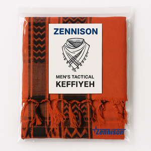 Tùy chỉnh mềm hai mặt in ấn Shemagh và đa màu chiến thuật Keffiyeh khăn cho Muslim ngoài trời sử dụng hàng ngày - Product Image 3