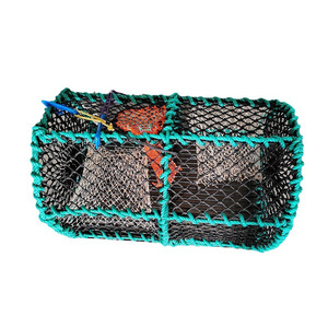 Professional Factory Heavy Duty Shrimp Creel <strong>Pot</strong> with 10-12mm Steel Frame 2.5-3cm Mesh Galvanized Coating <strong>for</strong> European Market - Product Image 4